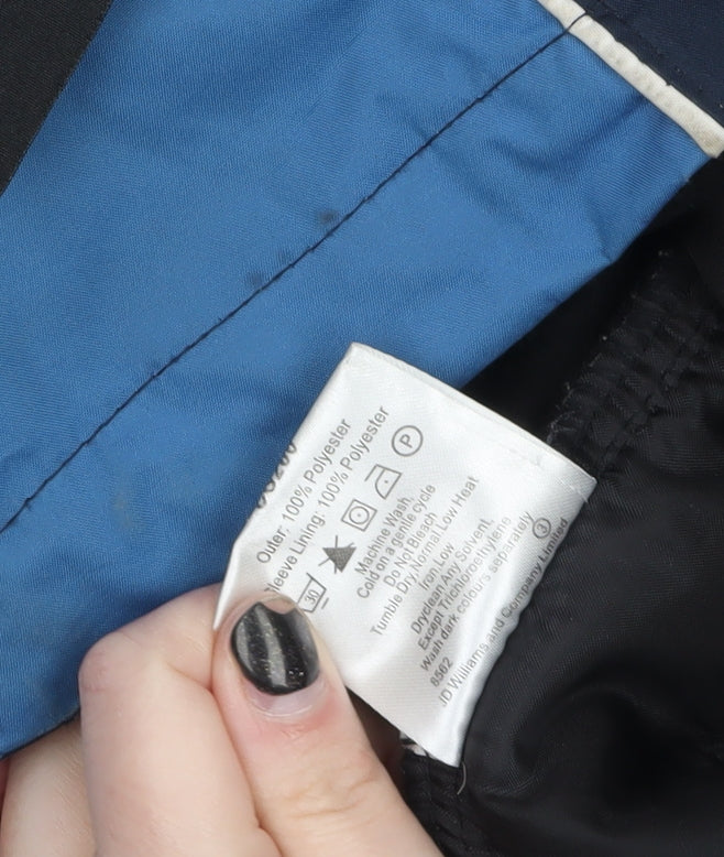 Snowdonia Men's Blue Waterproof Hooded Parka Jacket Size M 40in