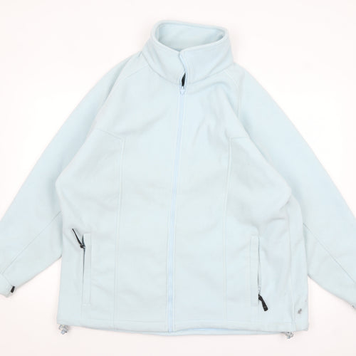 Regatta Women's Blue Fleece Zip Jacket UK 18 Outdoor Casual