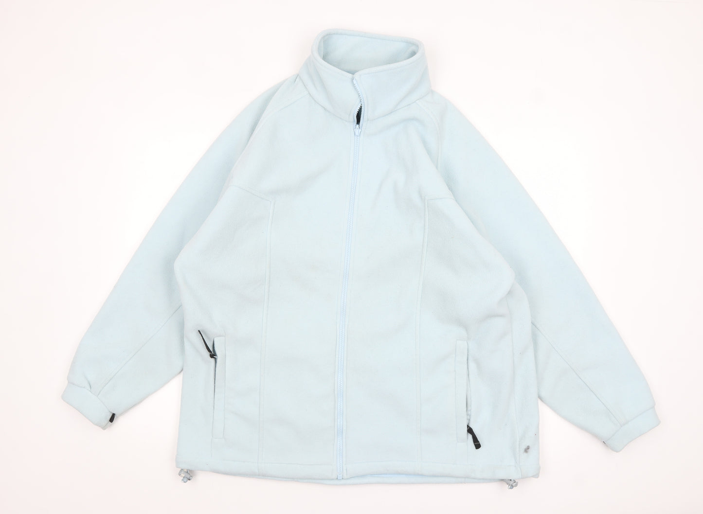 Regatta Women's Blue Fleece Zip Jacket UK 18 Outdoor Casual