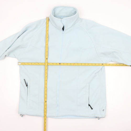 Regatta Women's Blue Fleece Zip Jacket UK 18 Outdoor Casual