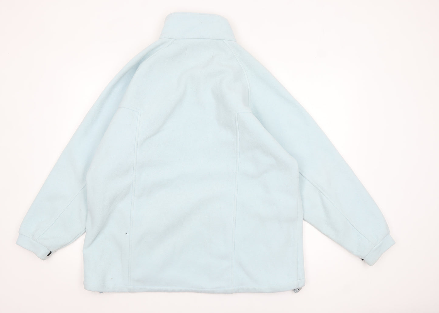 Regatta Women's Blue Fleece Zip Jacket UK 18 Outdoor Casual