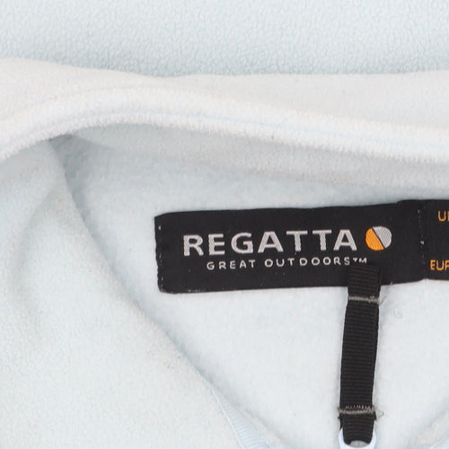 Regatta Women's Blue Fleece Zip Jacket UK 18 Outdoor Casual