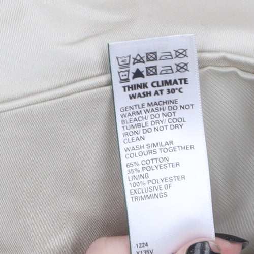 Marks and Spencer Women's Beige Size 8 Trench Coat