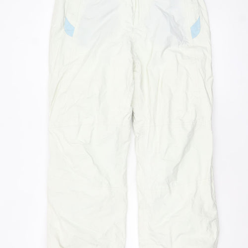 One Body Womens White Size 16 Waterproof Insulated Snow Pants