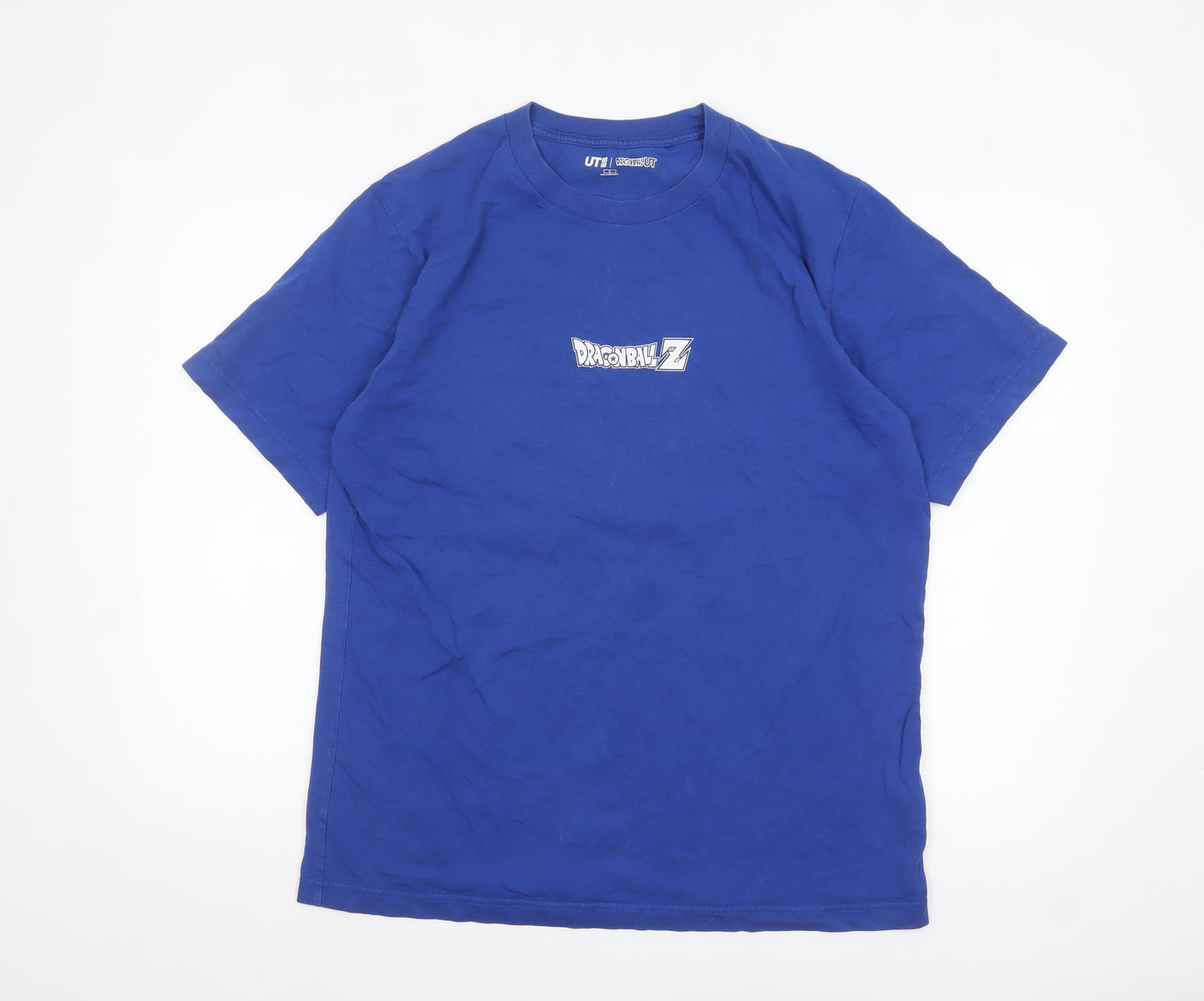 Uniqlo Men’s Blue Dragon Ball Z Anime Graphic T-Shirt Size L