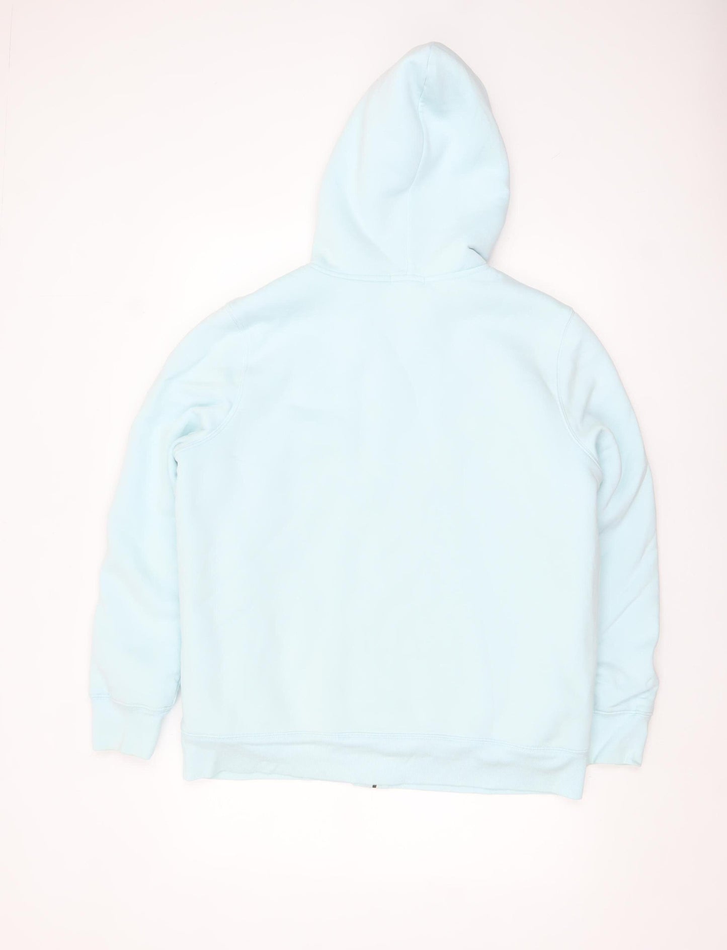 GAP Women Light Blue Full Zip Hoodie XL Sherpa Lined Cotton Blend