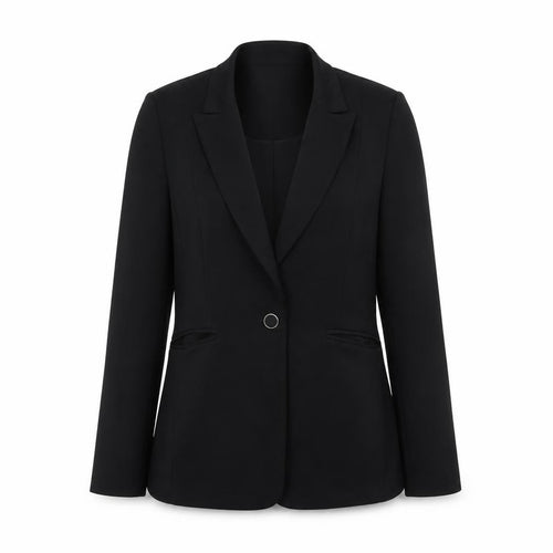 Very Women’s Black Single-Breasted Blazer UK 12 Classic Fit