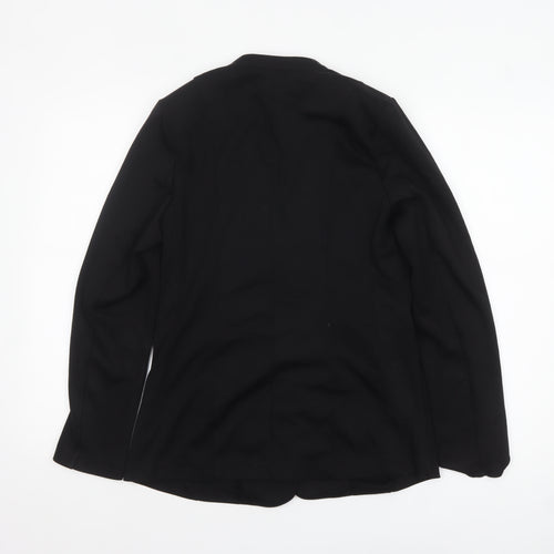 Very Women’s Black Single-Breasted Blazer UK 12 Classic Fit
