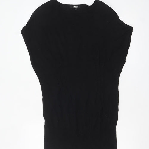 ASOS Women Black Size 14 Pullover Knit Jumper