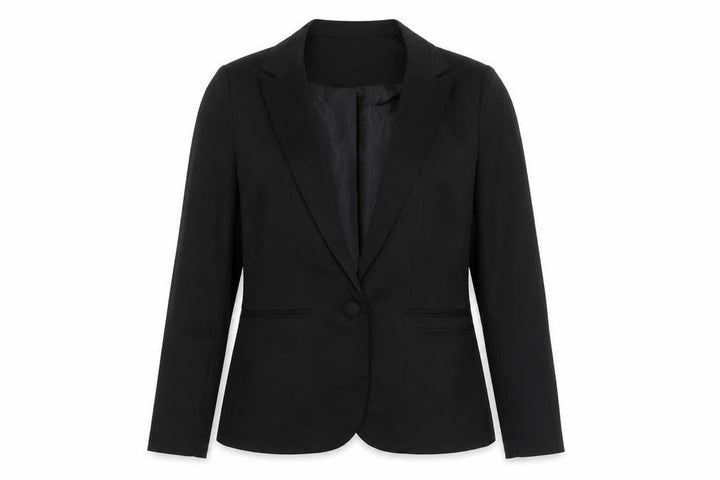 Miss Selfridge Women Black UK 8 Classic Blazer Single-Breasted