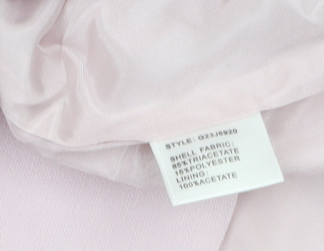 Gold by Michael H Pink Single-Breasted Women's Blazer Size 16