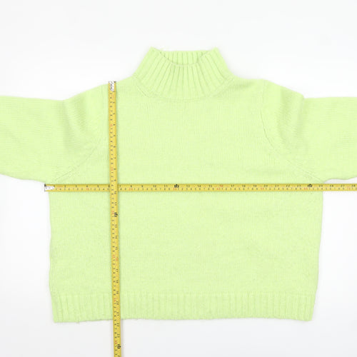 Tu Women’s Green Roll Neck Knit Pullover Jumper Size 22