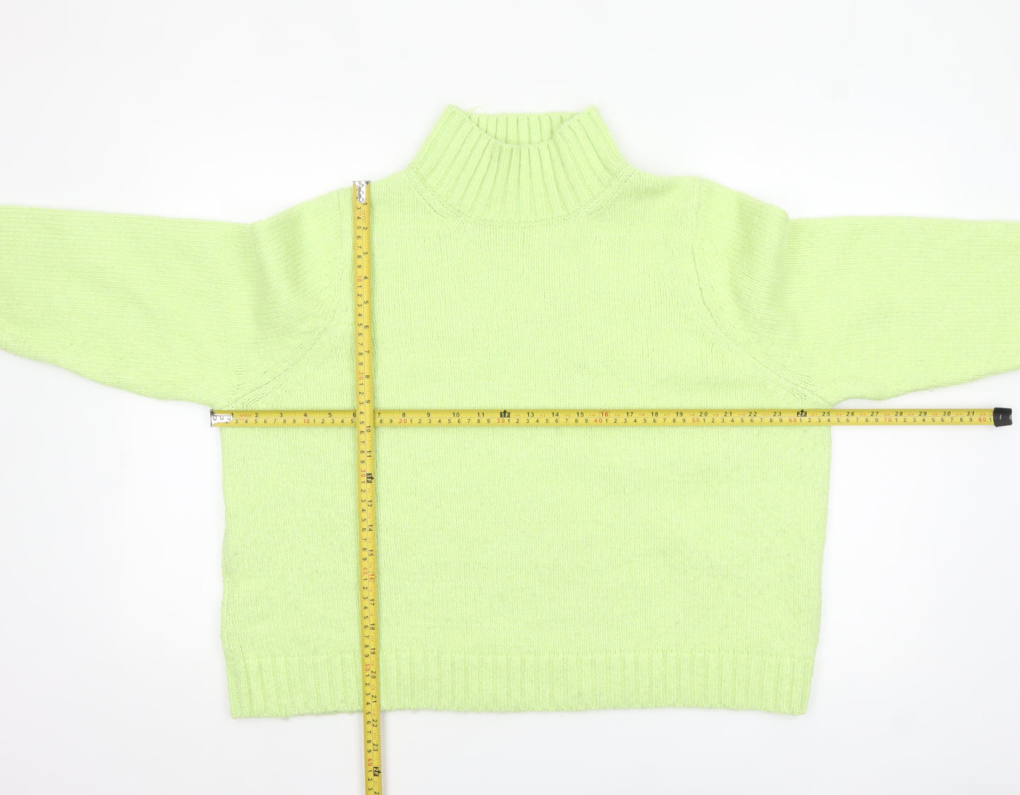 Tu Women’s Green Roll Neck Knit Pullover Jumper Size 22