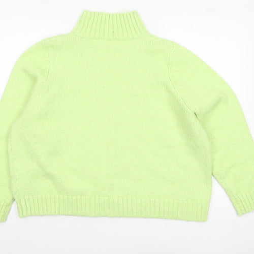 Tu Women’s Green Roll Neck Knit Pullover Jumper Size 22