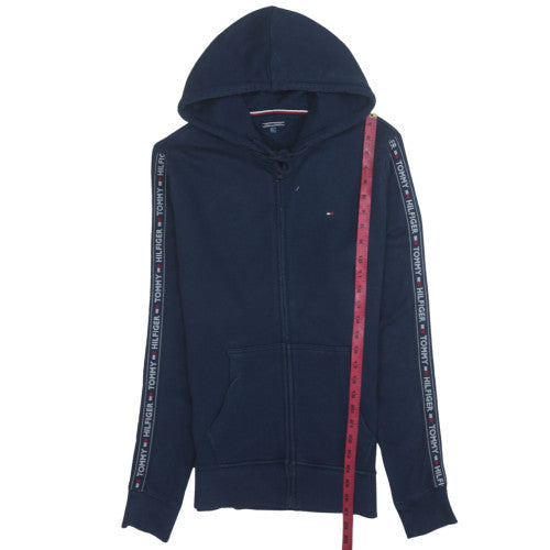 Tommy Hilfiger Men's Blue Full Zip Hoodie Size M Regular Fit