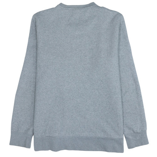 Reebok Mens Grey XL Crew Neck Pullover Sweatshirt