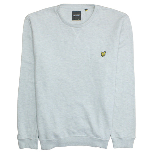 Lyle & Scott Men’s Grey XL Crew Neck Pullover Sweatshirt