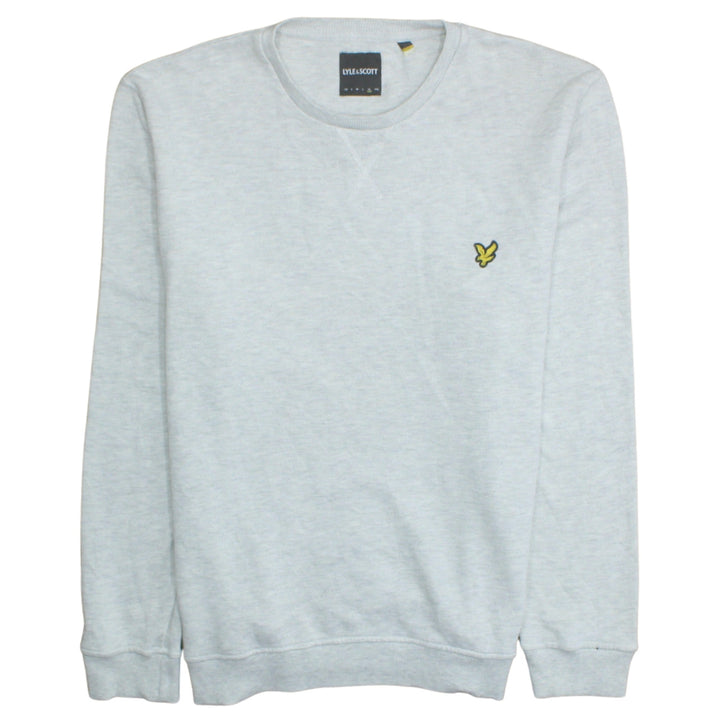 Lyle & Scott Men’s Grey XL Crew Neck Pullover Sweatshirt