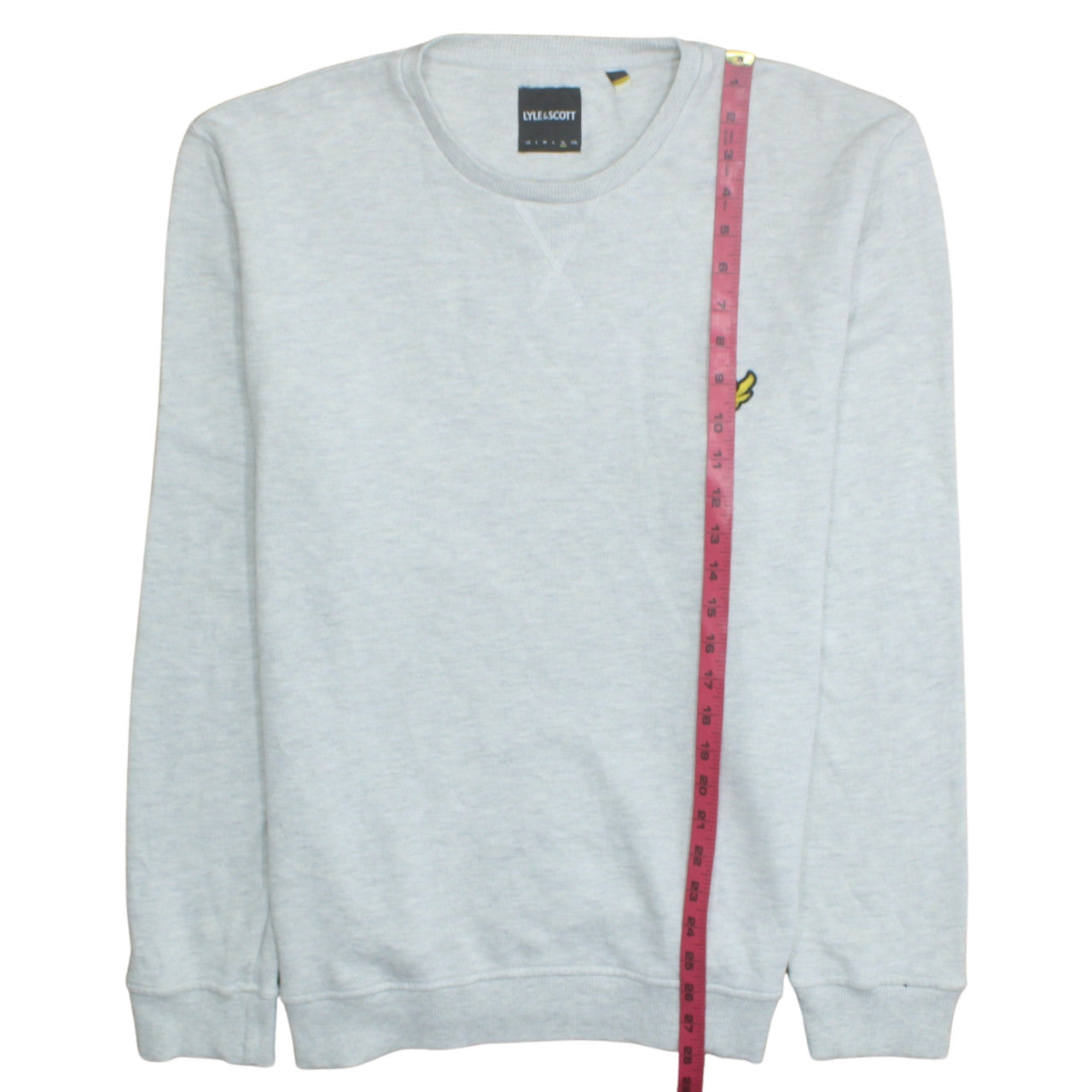 Lyle & Scott Men’s Grey XL Crew Neck Pullover Sweatshirt