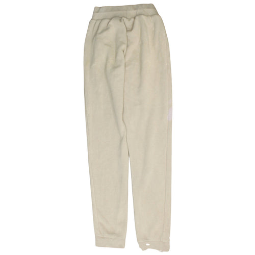 Adidas Women's Beige Jogger Sweatpants Size 10 Casual Fleece