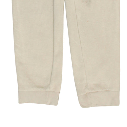 Adidas Women's Beige Jogger Sweatpants Size 10 Casual Fleece