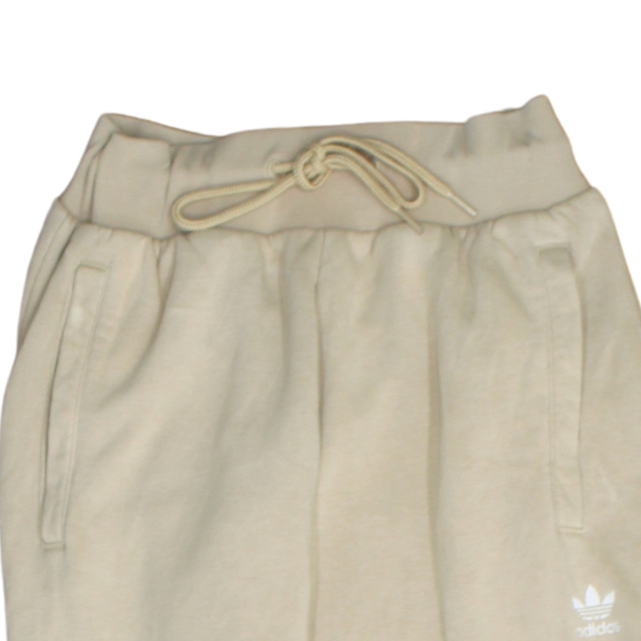 Adidas Women's Beige Jogger Sweatpants Size 10 Casual Fleece