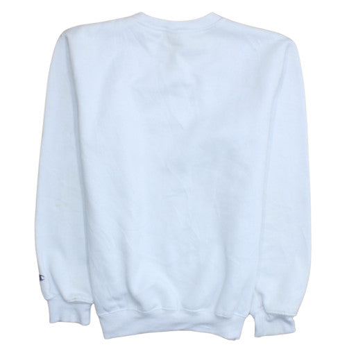 Champion Men's White Large Crew Neck Pullover Sweatshirt