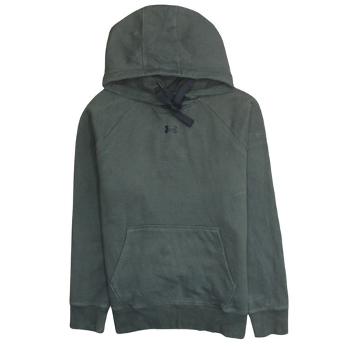 Under Armour Men's Green Pullover Hoodie Size M Relaxed Fit