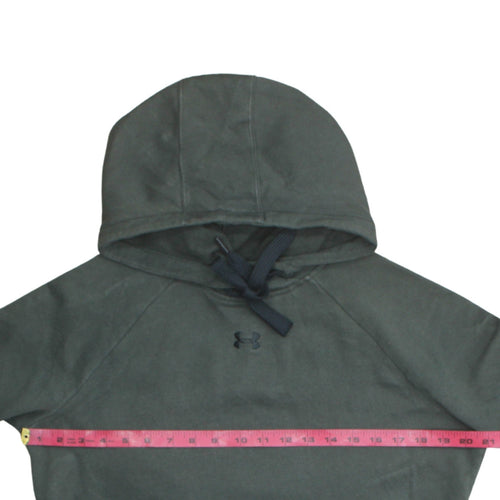 Under Armour Men's Green Pullover Hoodie Size M Relaxed Fit