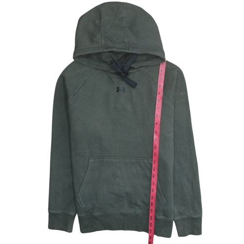 Under Armour Men's Green Pullover Hoodie Size M Relaxed Fit