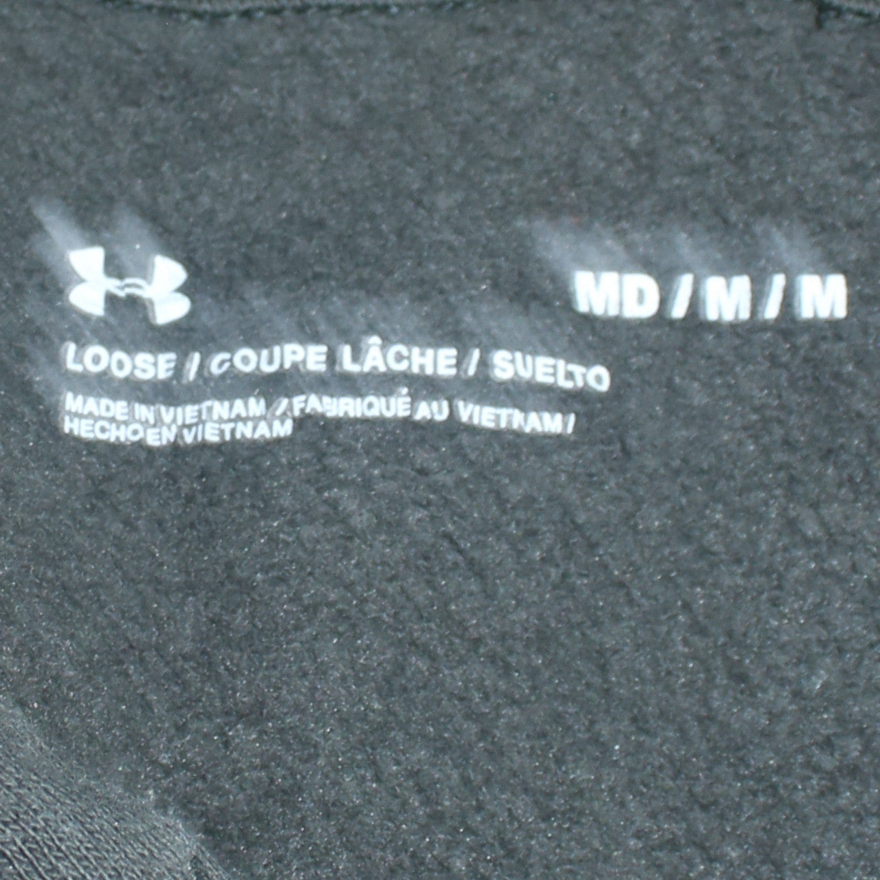 Under Armour Men's Green Pullover Hoodie Size M Relaxed Fit