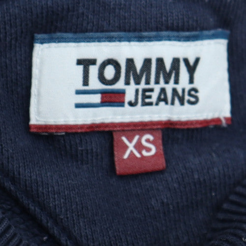 Tommy Jeans Men's Blue XS Crew Neck Pullover Sweatshirt