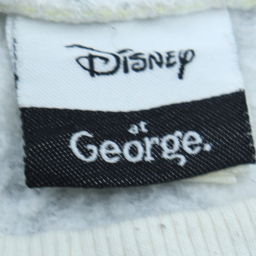 Disney at George Women White Multicoloured L Sweatshirt Minnie Mouse Print