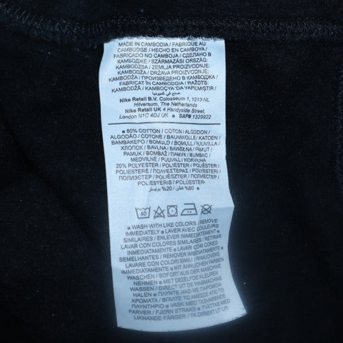 Nike Men's Black Regular Fit Crew Neck Pullover Sweatshirt M