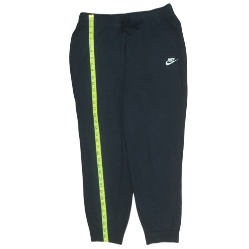 Nike Boys Black Fleece Jogger Trousers Size L Elastic Waist Casual Sports