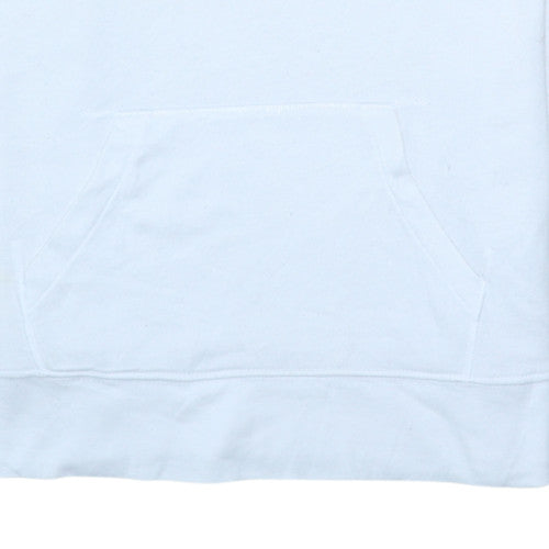 Levi's Womens White Pullover Hoodie XS Logo Print Cotton Blend