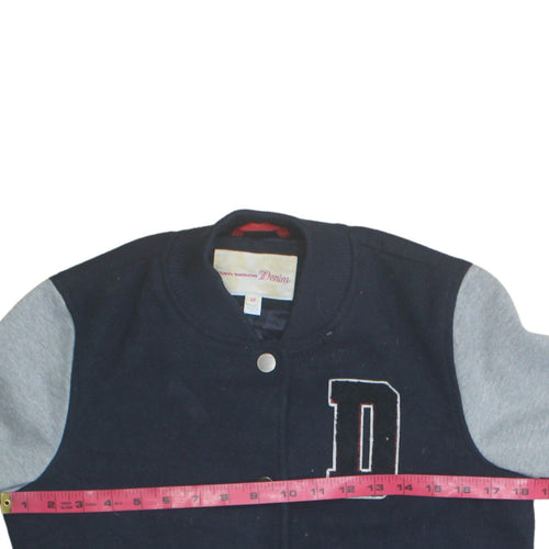 Tom Tailor Denim Men's Blue Grey Varsity Jacket Size M