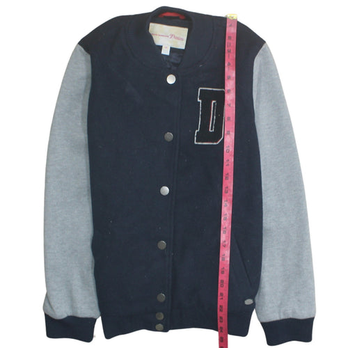 Tom Tailor Denim Men's Blue Grey Varsity Jacket Size M