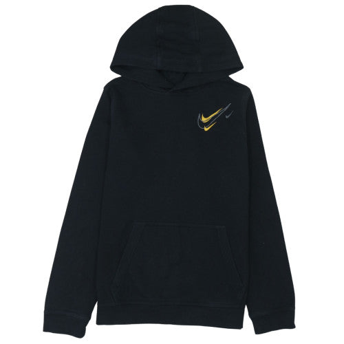 Nike Boys Black XL Pullover Hoodie Fleece Sweatshirt 158-170cm