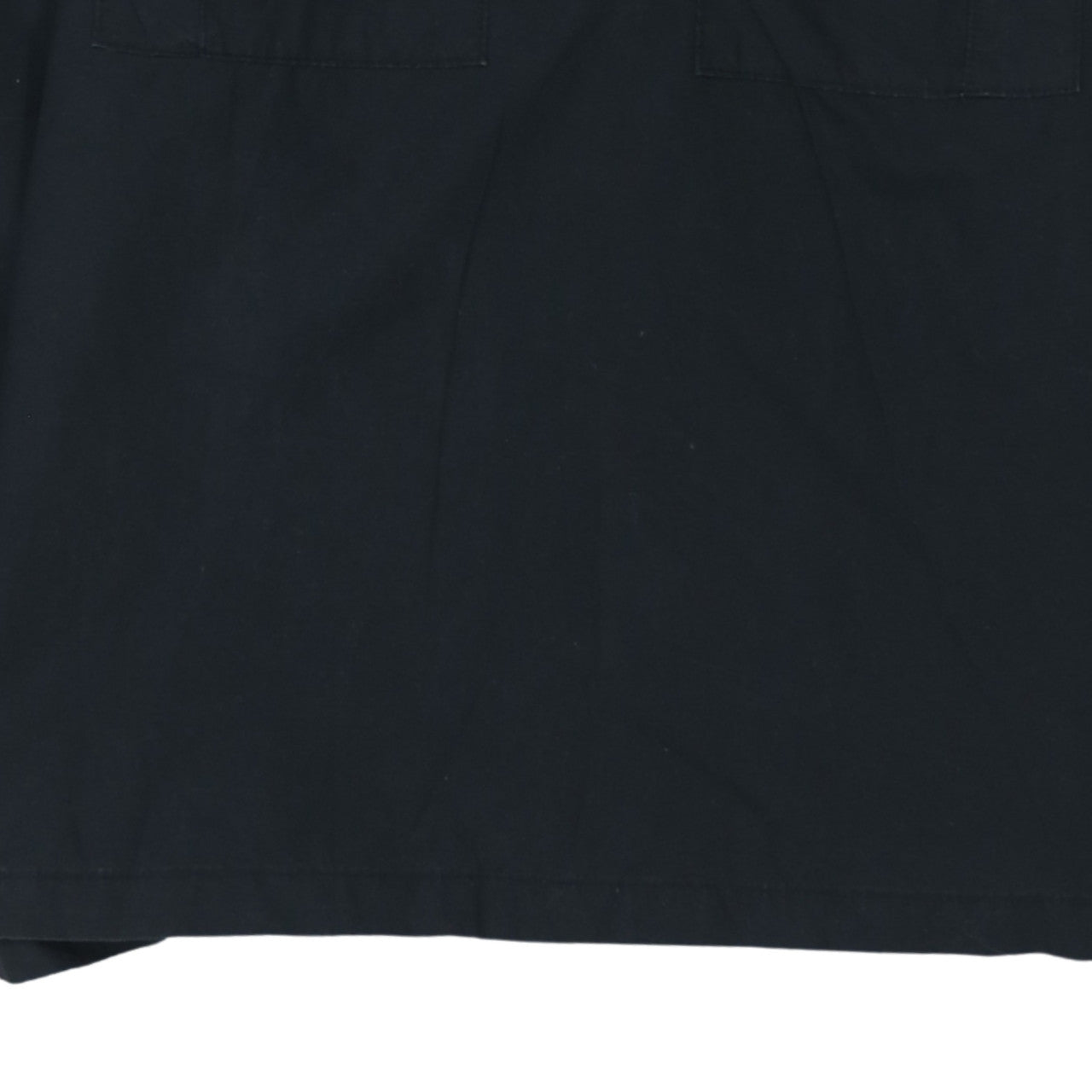 Weekend Offender Men's Black Cotton 1/2 Zip Long Sleeve Casual Shirt - Size S