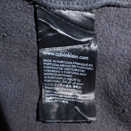 Calvin Klein Jeans Men’s Black Logo Crew Neck Sweatshirt M