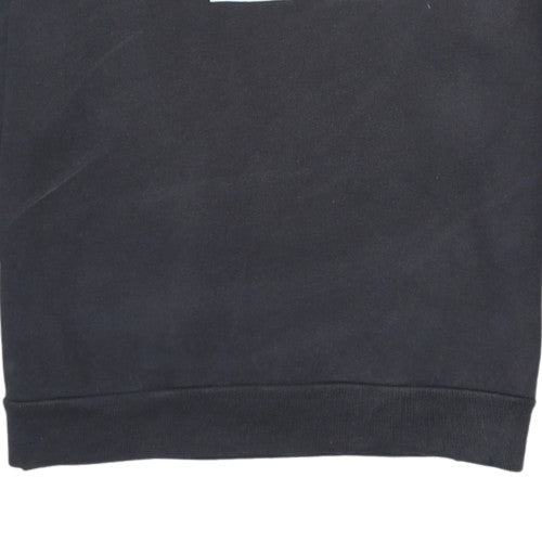 Calvin Klein Jeans Men’s Black Logo Crew Neck Sweatshirt M
