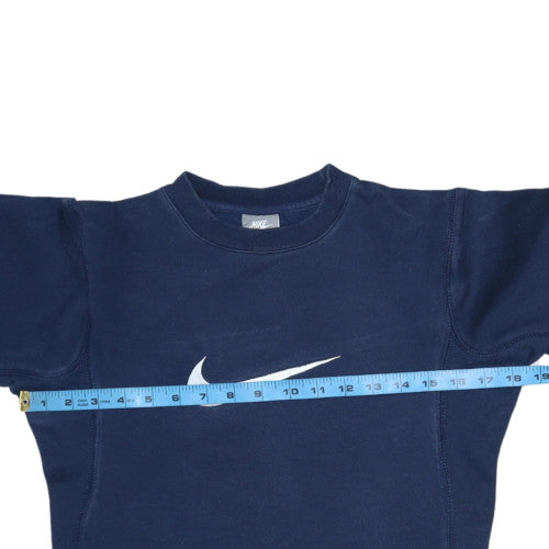 Nike Boys Blue Pullover Crew Neck Sweatshirt Size 8-10 Years
