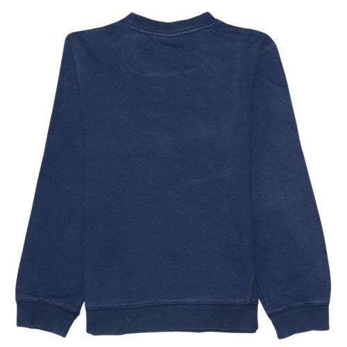 Nike Boys Blue Pullover Crew Neck Sweatshirt Size 8-10 Years