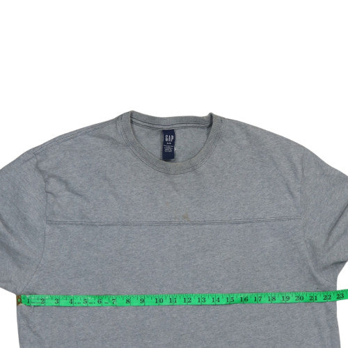 GAP Mens Grey Cotton Crew Neck Pullover Sweatshirt Size L