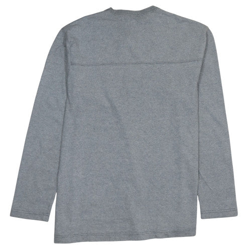 GAP Mens Grey Cotton Crew Neck Pullover Sweatshirt Size L