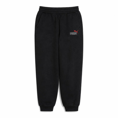 Puma Boys Black Jogger Sweatpants 13-14 Years Elastic Waist Pockets
