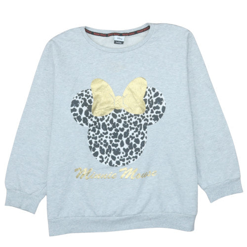 Disney at George Womens Grey Minnie Mouse Sweatshirt Size 24-26