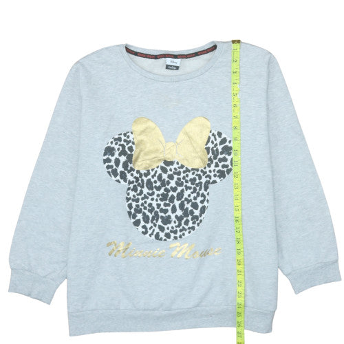 Disney at George Womens Grey Minnie Mouse Sweatshirt Size 24-26