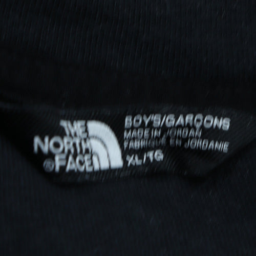 The North Face Boys Black XL Pullover Fleece Sweatshirt Crew Neck
